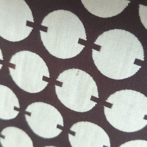 Tory Burch Brown and White Patterned Dress - Picture 6 of 9